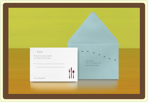 picnic_reply alice-louise press picnic-themed response card | simple pretty