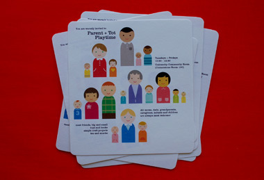 lovely design playtime invitations | simple pretty