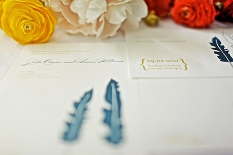 satsuma press wedding collection, birds of a feather suite | simple pretty