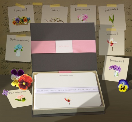 felix doolittle mother's day notecard set | simple pretty