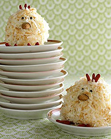 martha stewart spring chick coconut cupcakes | simple pretty