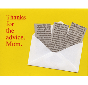 la familia green mother's day card | simple pretty