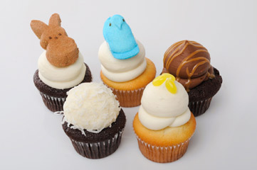 peeps cupcake at sweet, boston | simple pretty