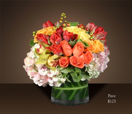 tic-tock 'pavé' flowers, los angeles | simple pretty