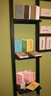 albertine press letterpress notebooks, nss 2009 | simple pretty