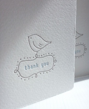 ave 9 river thank you notes | simple pretty