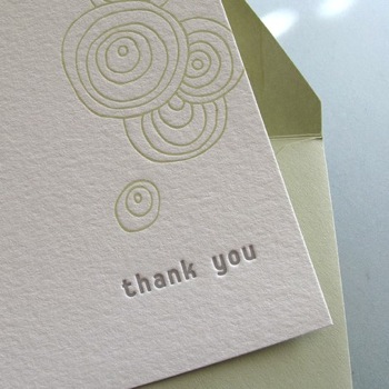 ave 9 river thank you notes | simple pretty