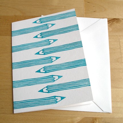zoetropa blue pencil note | simple pretty