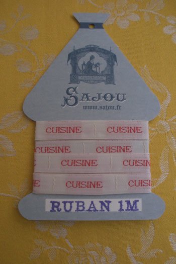 bell'occhio 'cuisine' household ribbon | simple pretty