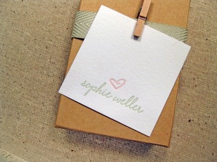 il_430xn56736280 duet letterpress gift tag | simple pretty