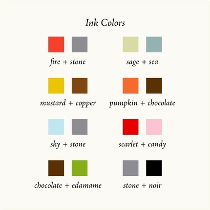 ruby press color combos | simple pretty