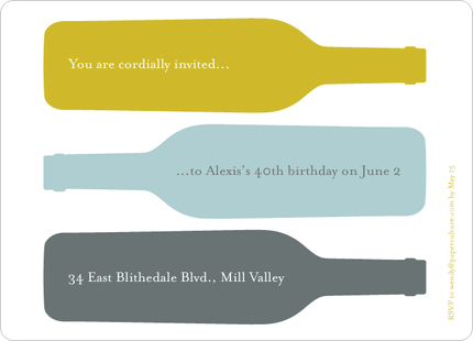 paper culture party invite | simple pretty