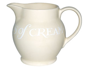bwwt022 emma bridgewater white toast and marmalade jug | simple pretty