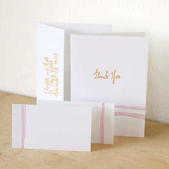 linea carta 'lines' thank you | simple pretty