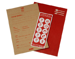 kikki.k dinner party invites | simple pretty