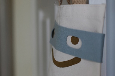 bandit tote bag | simple pretty