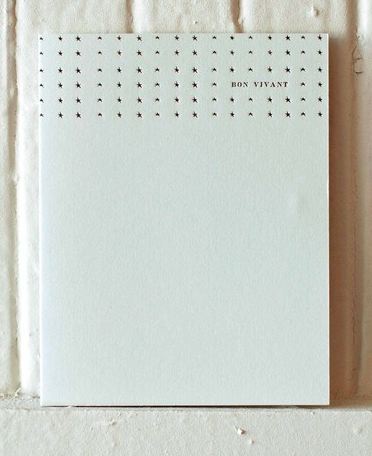 sideshow press bon vivant card | simple pretty