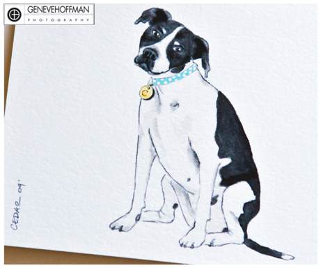 griffin-vites dog notes | simple pretty