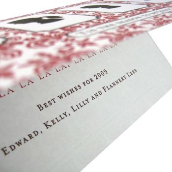 jane press silhouette card | simple pretty