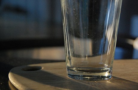 empty (dirty) pint glass, 2009 | simple pretty