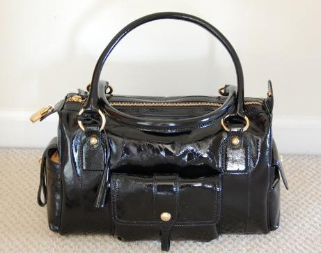 tod's besonville black patent bag (tag sale) | simple pretty