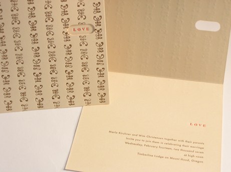 egg press 'swizzlesticks' invitation suite | simple pretty