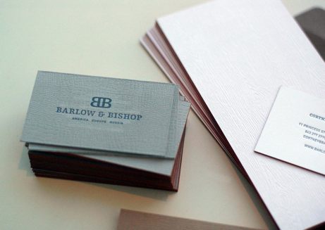barlow and bishop collateral by stitch design | simple pretty