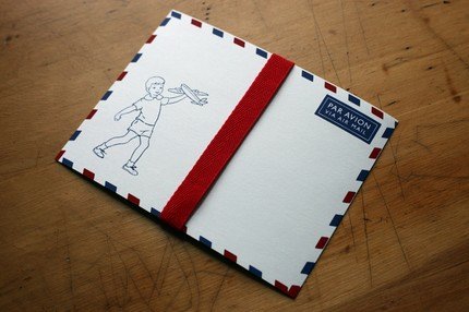 humunuku silkscreened postcard | simple pretty