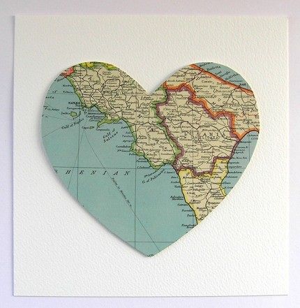 bombus hand-glazed, hand-cut heart | simple pretty