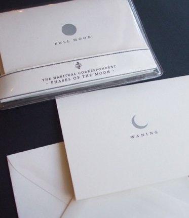lunalux 'phase of the moon' cards | simple pretty