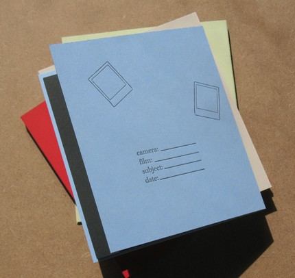 racing snail press letterpress polaroid album | simple pretty