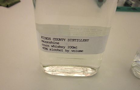 kings county distillery 'moonshine' | simple pretty