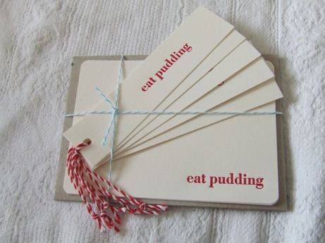 ruby victoria printmaking and letterpress/christmas tags and cards | simple pretty