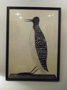 stewart penguin watercolor at mecox gardens | simple pretty