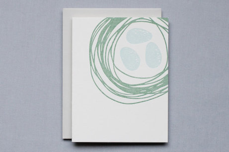 birdwalk press nested greeting card | simple pretty